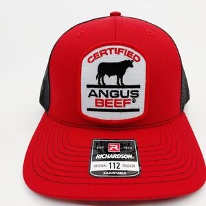 Certified Angus Beef Richardson 112 Trucker Cap Hat Mesh Snapback Patch